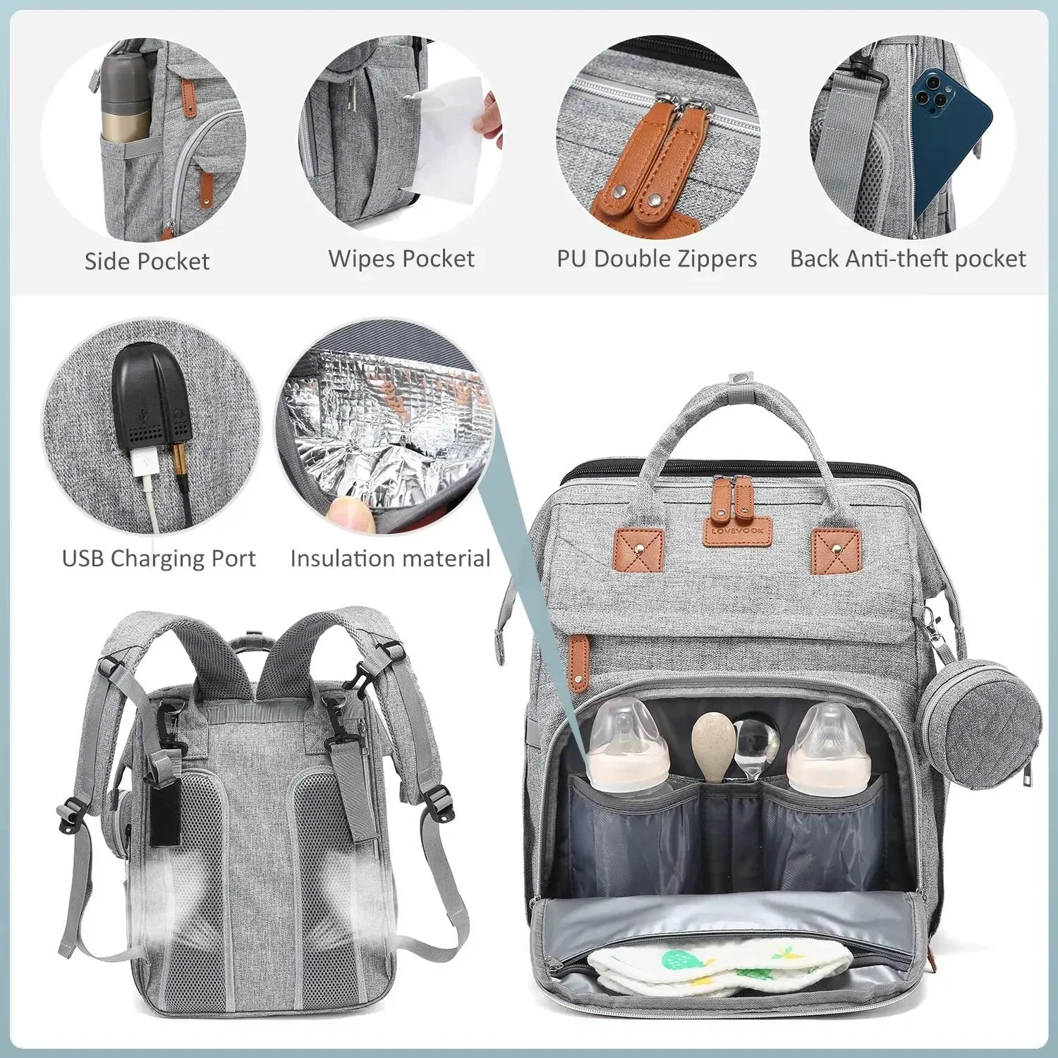 Baby Diaper Backpack